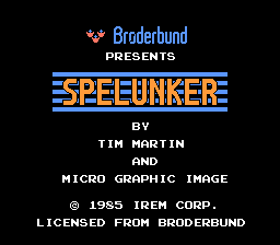 Spelunker (Japan) (Virtual Console)
